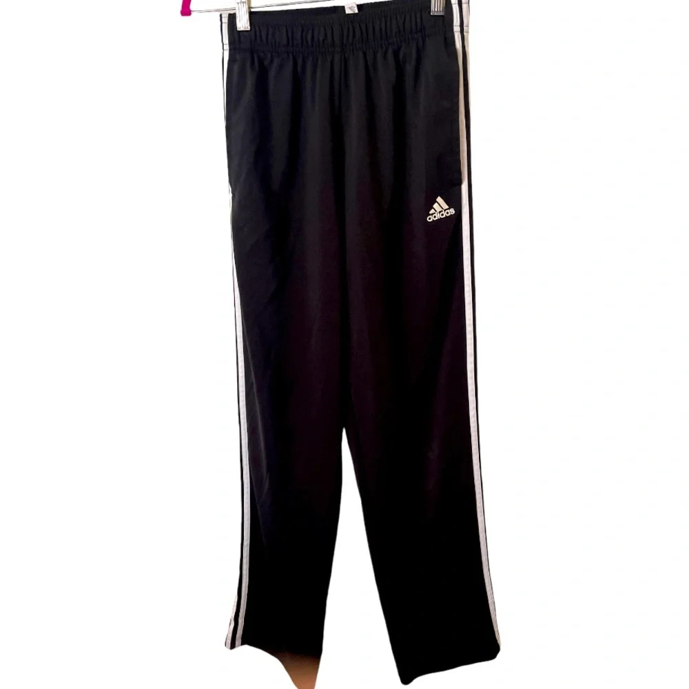 Adidas Side Stripe Tricot Track Pants Black Men’s‎ Small